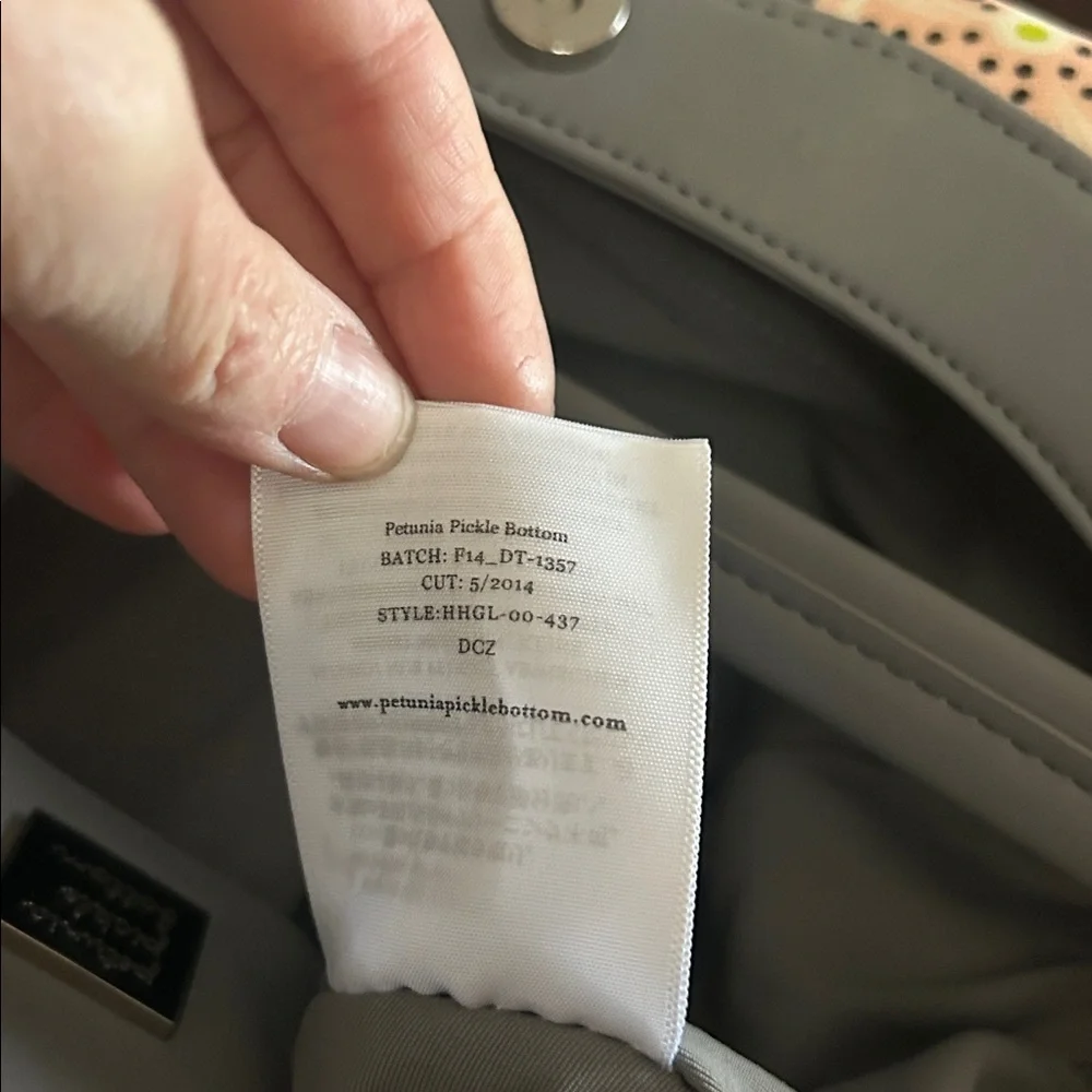Petunia Pickle Bottom Diaper Bag